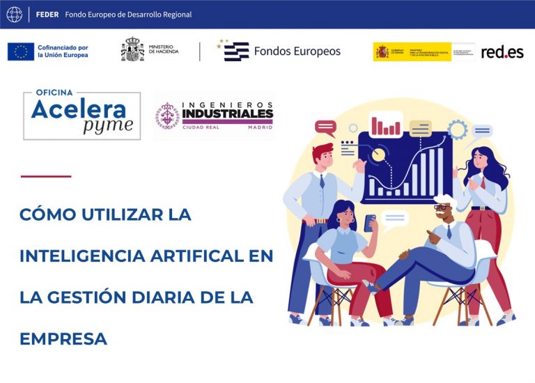 50 empresas de la provincia participan en la jornada de la Oficina Acelera Pyme COIIM Ciudad Real sobre cómo aplicar inteligencia artificial en la gestión de la empresa