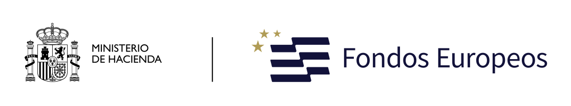 Logotipo Ministaerio de Hacienda - Fondos europeos